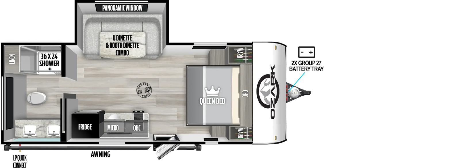 1670RB Floorplan Image